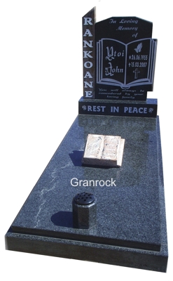 BUDGET TOMBSTONES (FROM R7 500 TO R18 000) - GRANROCK TOMBSTONES