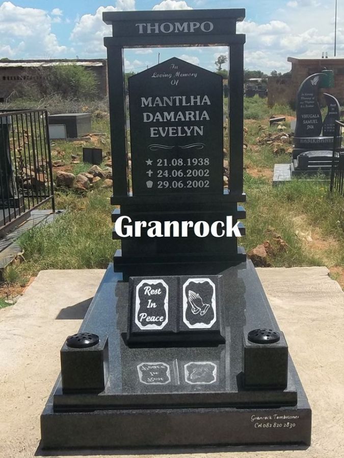 BUDGET TOMBSTONES (FROM R7 500 TO R18 000) - GRANROCK TOMBSTONES